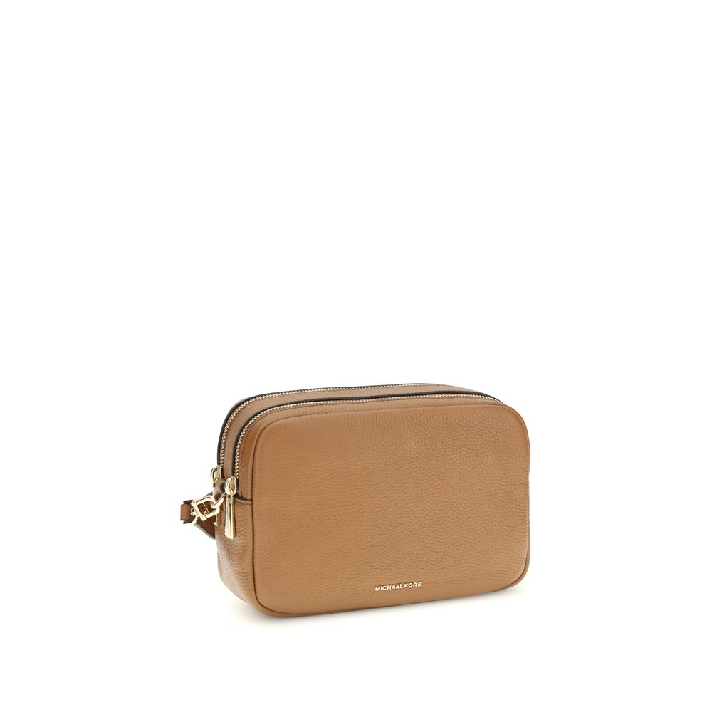 Sac bandoulière Michael Kors en cuir de veau marron Bos Taurus