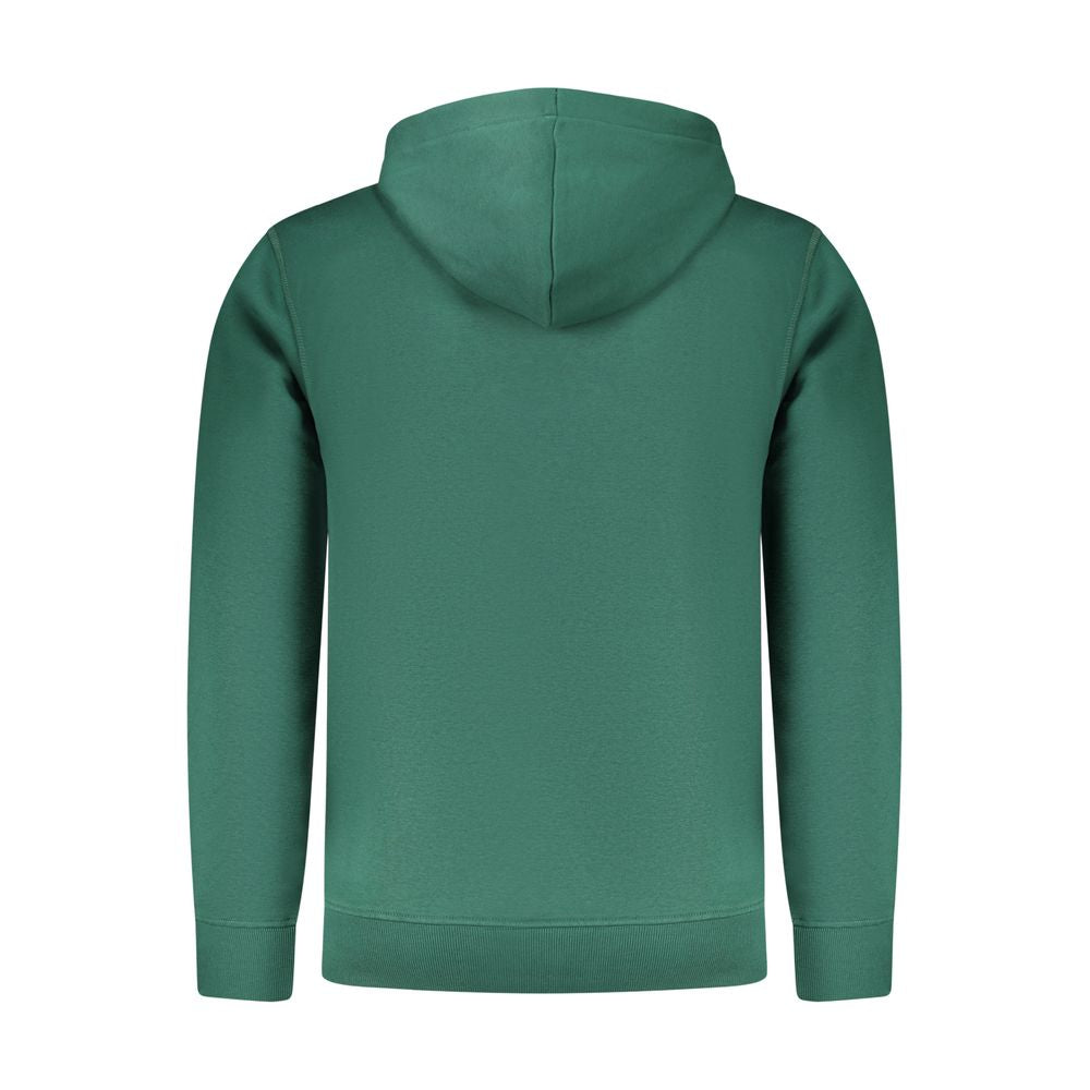 Sweat à capuche Rifle Verde en coton pour homme
