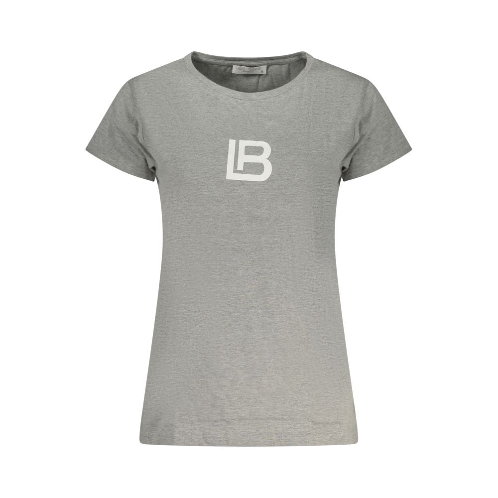 Laura Biagiotti Gray Cotton Women Intimate T-Shirt