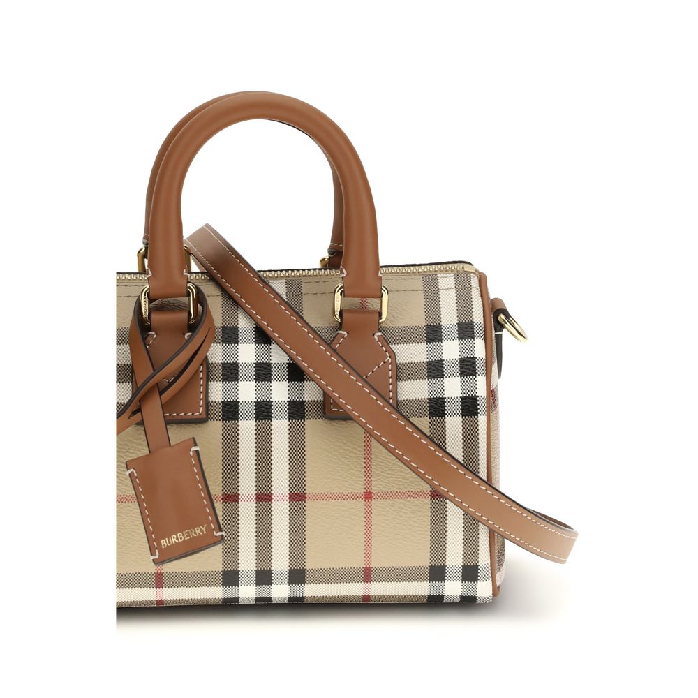 Burberry Brown Polyethylene Handbag