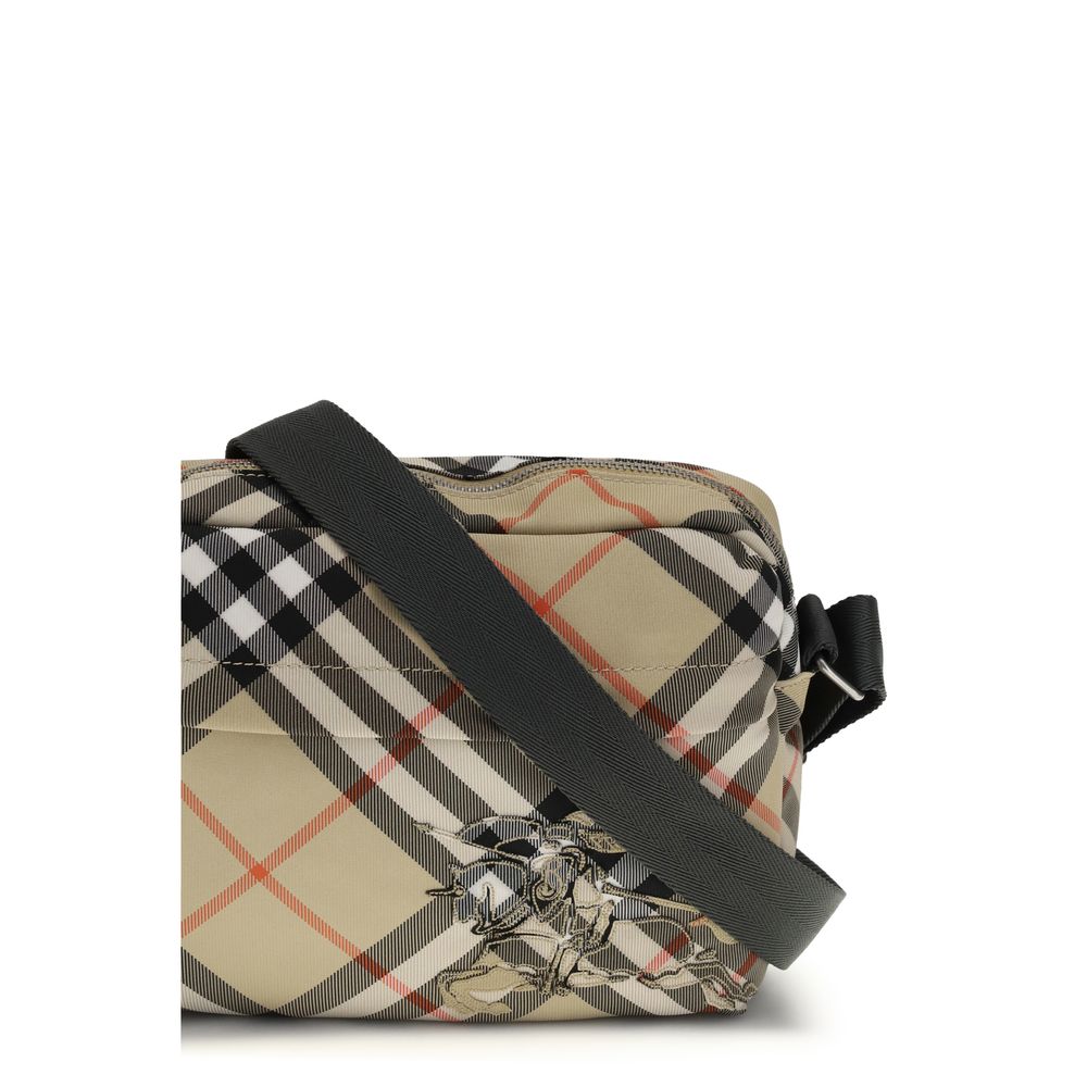 Burberry Beige Polyester Shoulder Bag