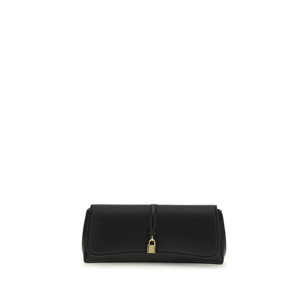 Stella McCartney Black Hemp Clutch Bag