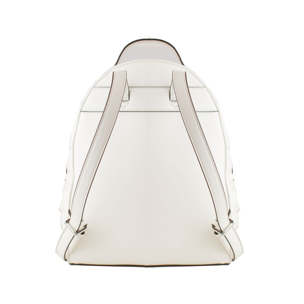 Michael Kors White Artificial Leather Backpack