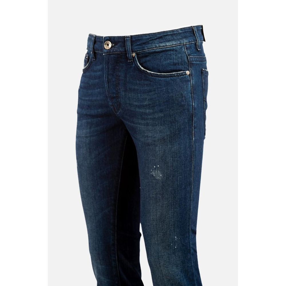 Jean skinny Gas en coton bleu