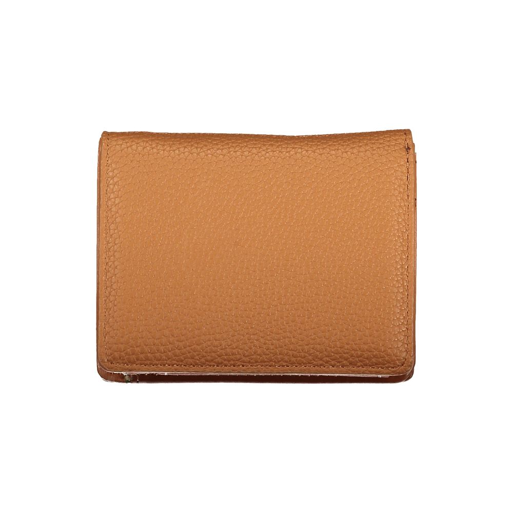 Portefeuille en polyéthylène marron Valentino