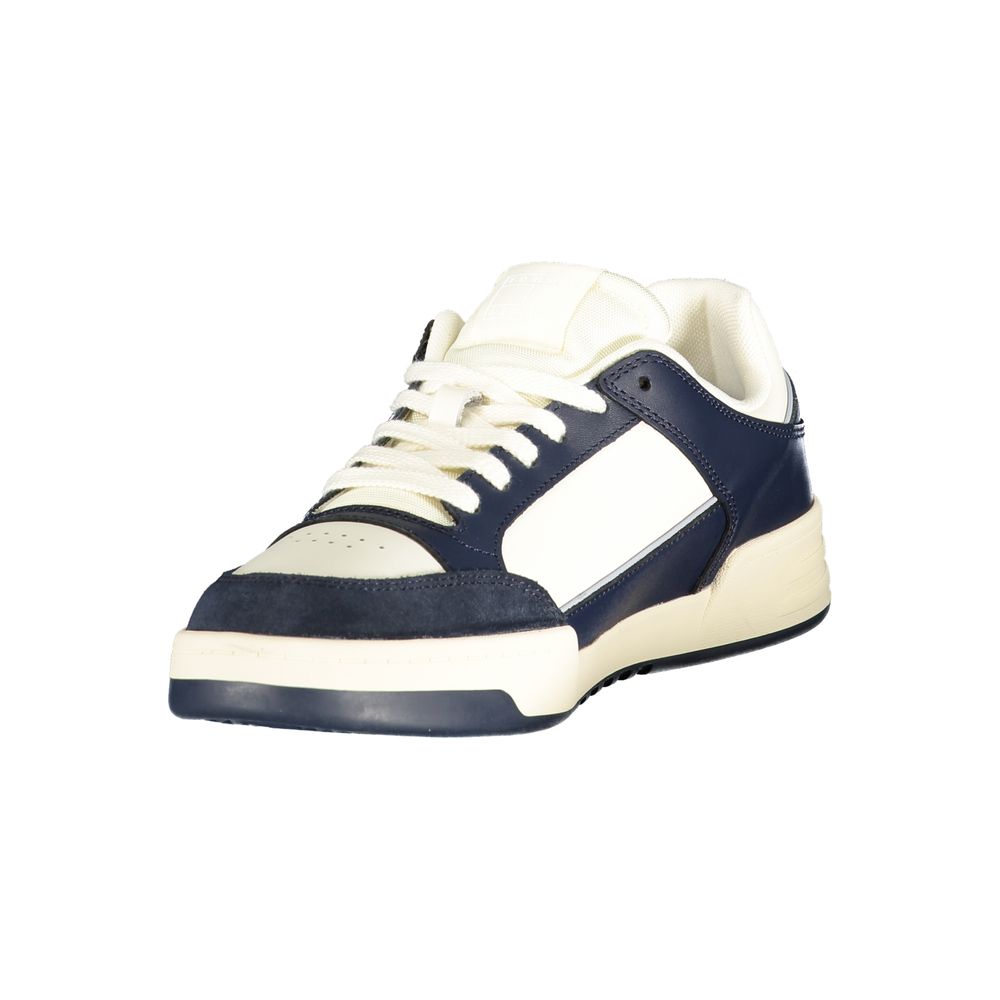 Baskets pour hommes Tommy Hilfiger en polyuréthane blanc
