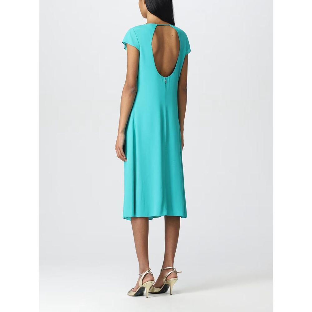 Robe Décontractée Patrizia Pepe Vert Viscose