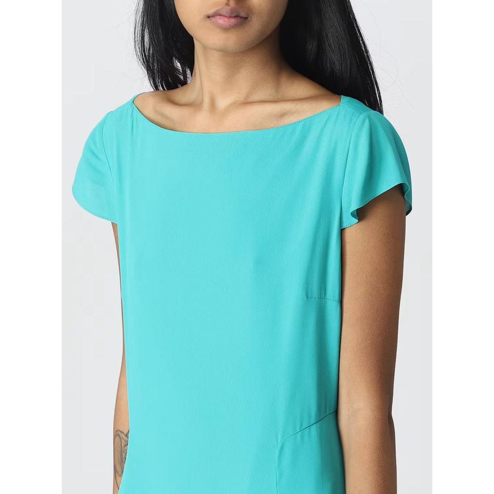 Robe Décontractée Patrizia Pepe Vert Viscose