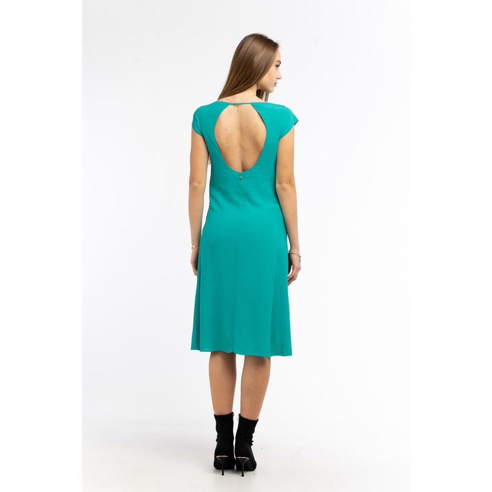 Robe Décontractée Patrizia Pepe Vert Viscose