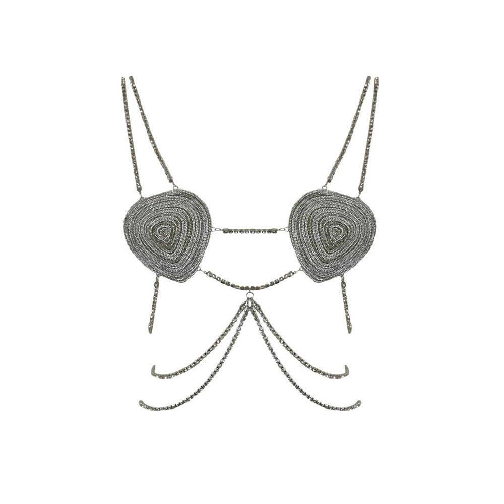 Soutien-gorge Patrizia Pepe blanc cuivré