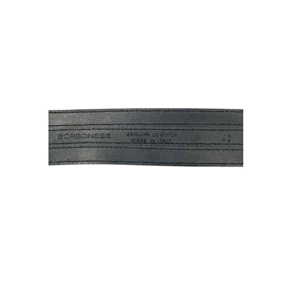 Ceinture femme Borbonese en cuir multicolore