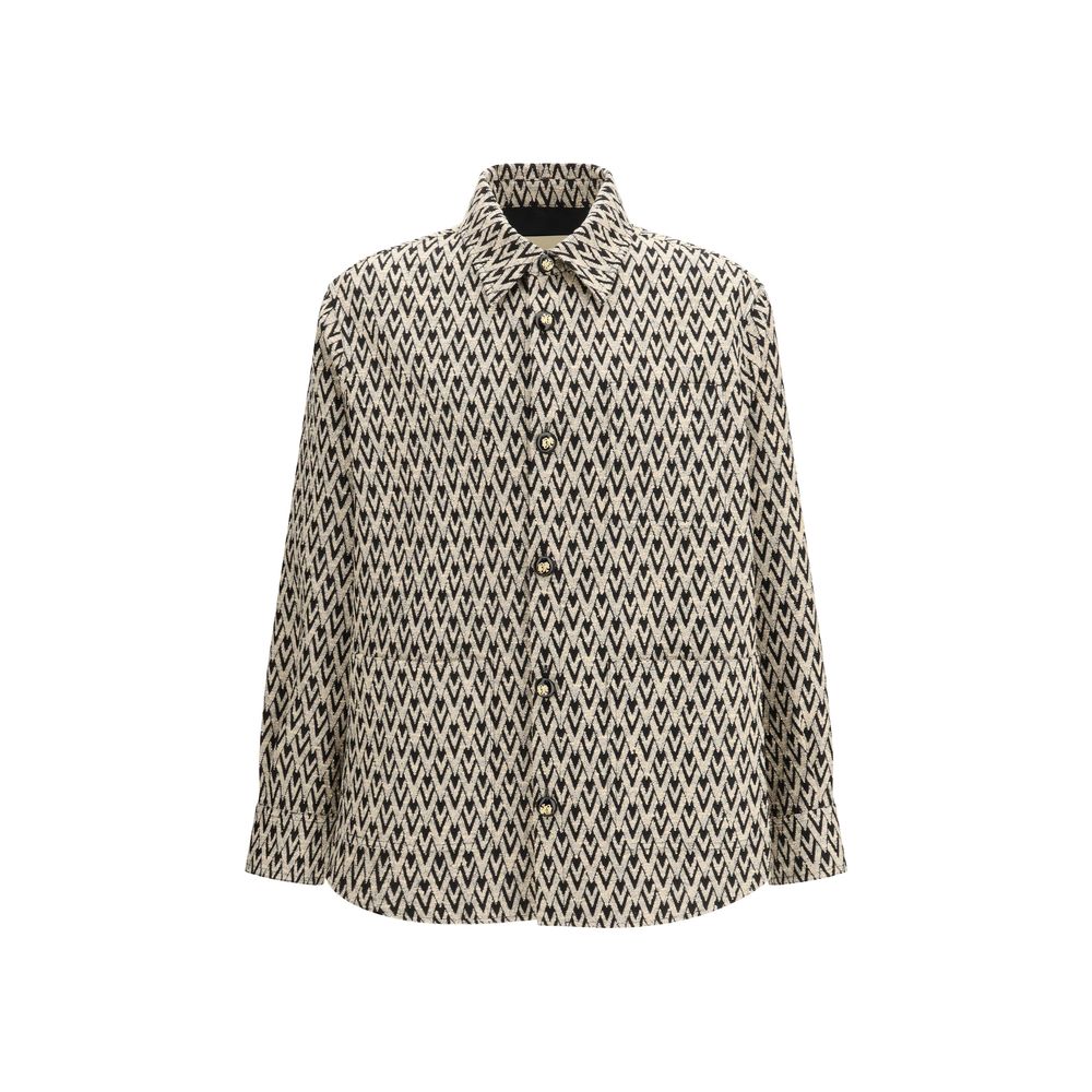 Manteau en coton multicolore Valentino