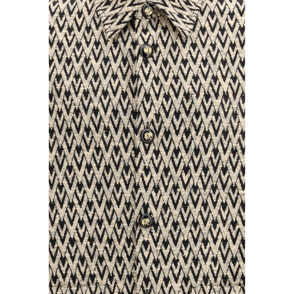 Manteau en coton multicolore Valentino