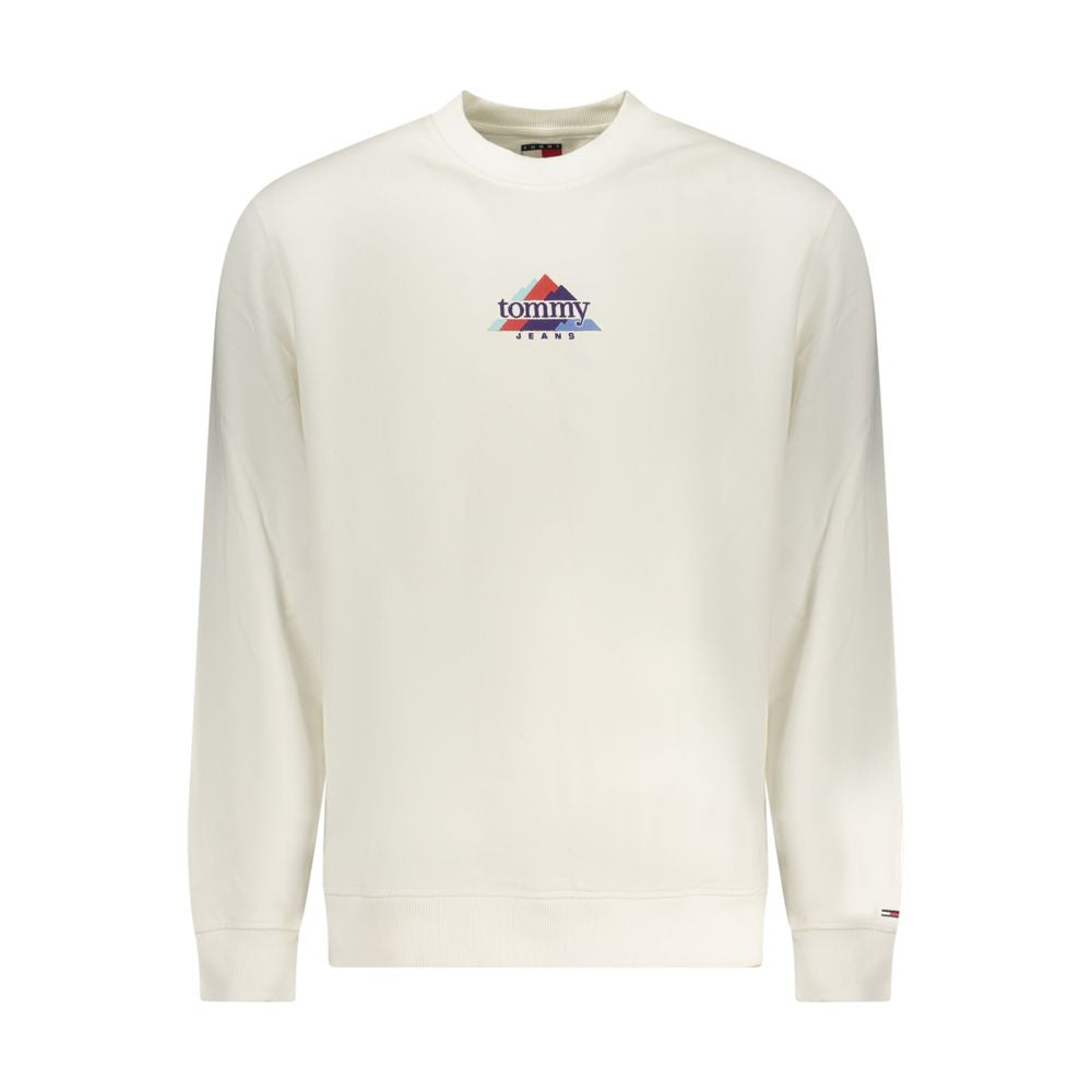 Tommy Hilfiger Sweatshirt en coton blanc pour homme