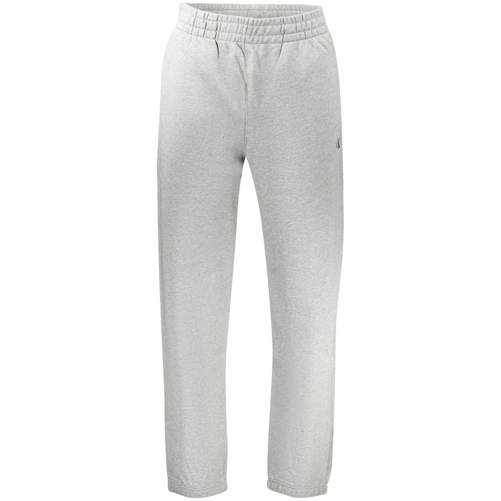 Pantalon de sport Calvin Klein Grigio en coton pour homme