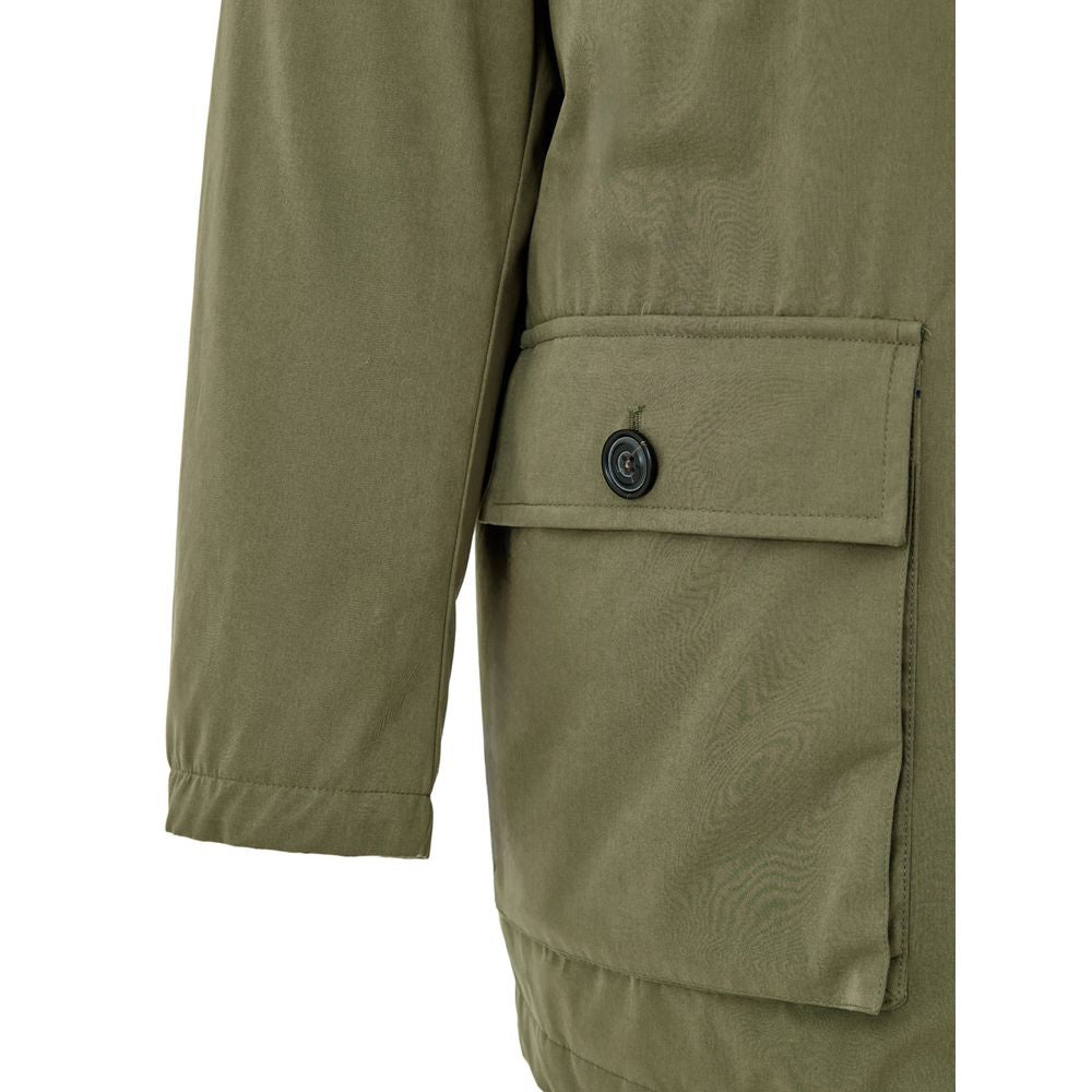 Manteau en polyester vert Paul & Shark