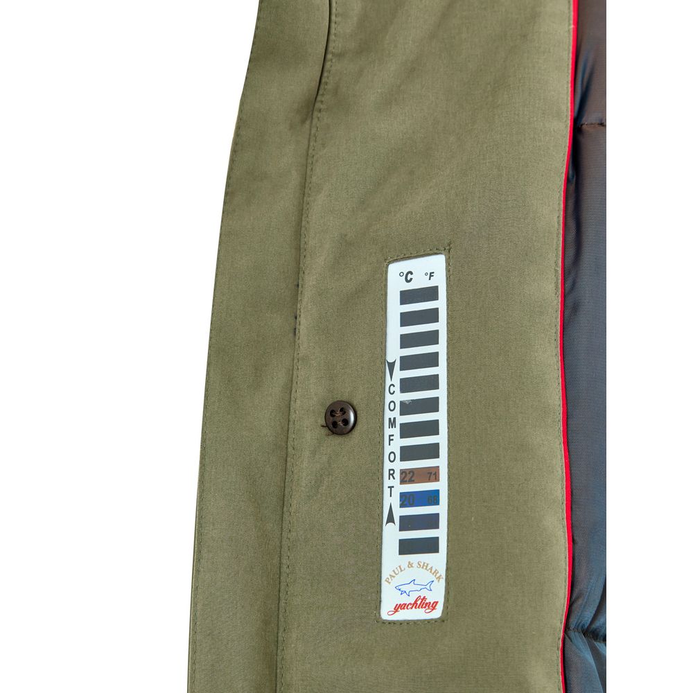 Manteau en polyester vert Paul & Shark