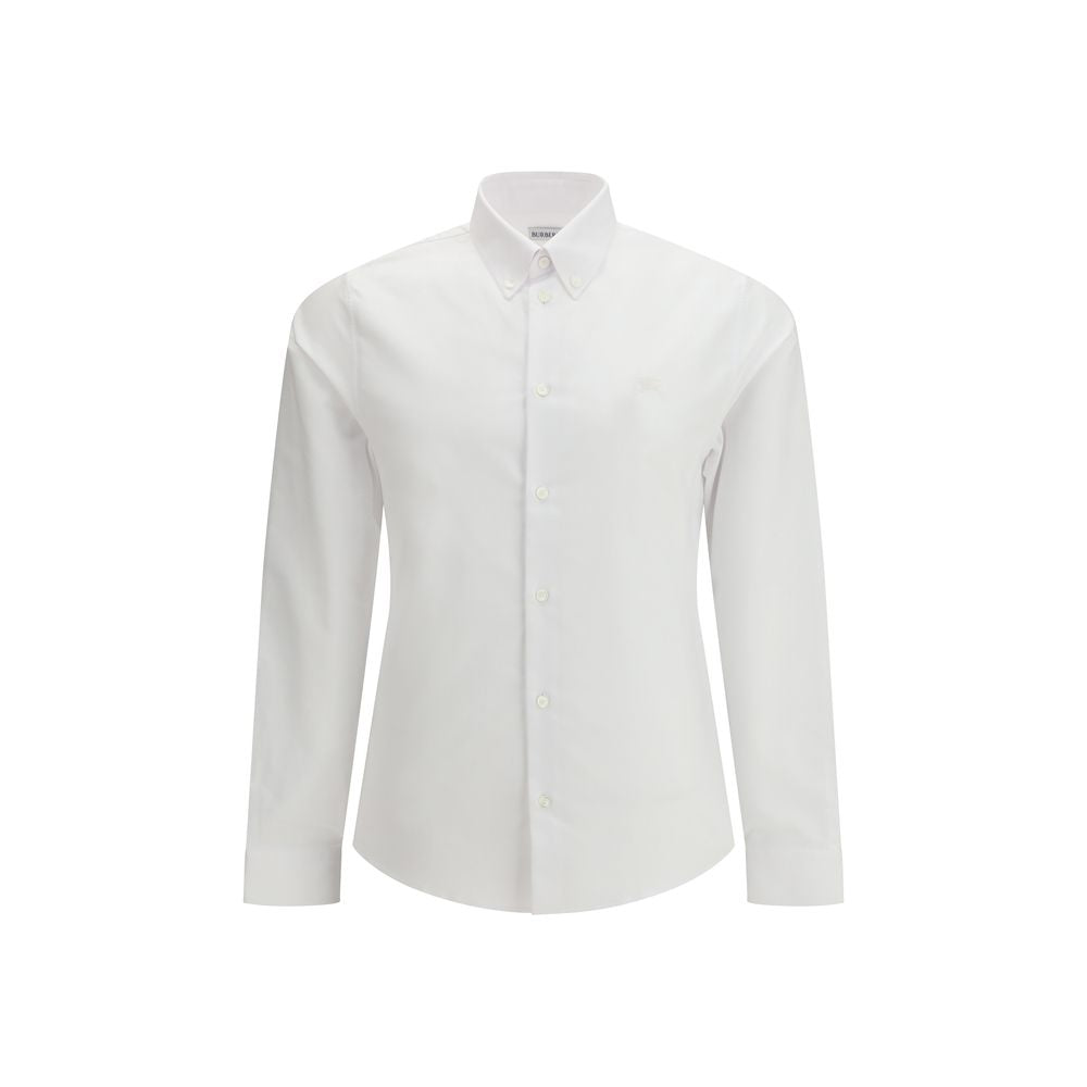 Chemise en coton blanc Burberry