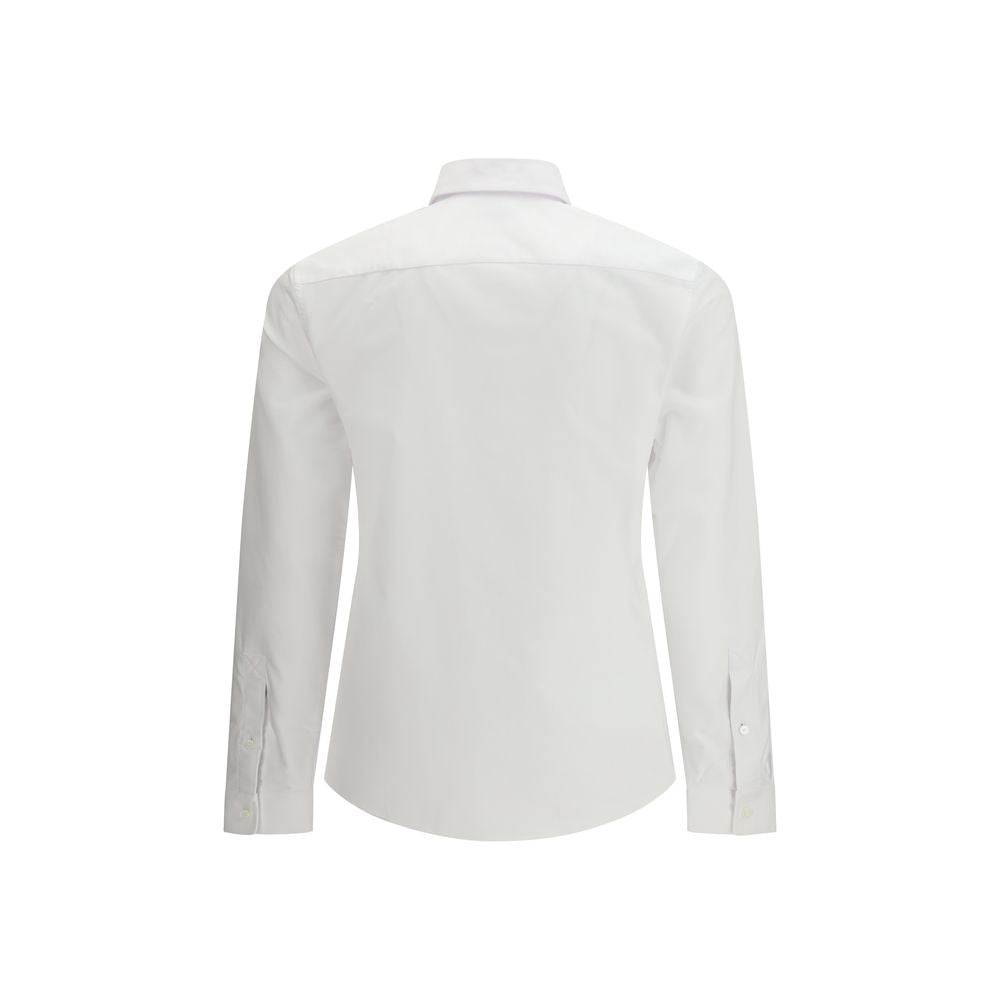 Chemise en coton blanc Burberry