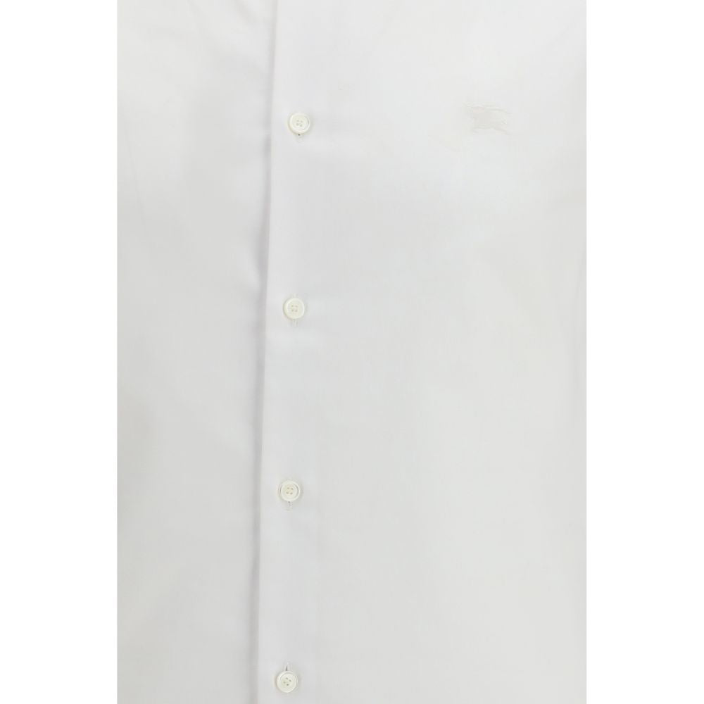 Chemise en coton blanc Burberry