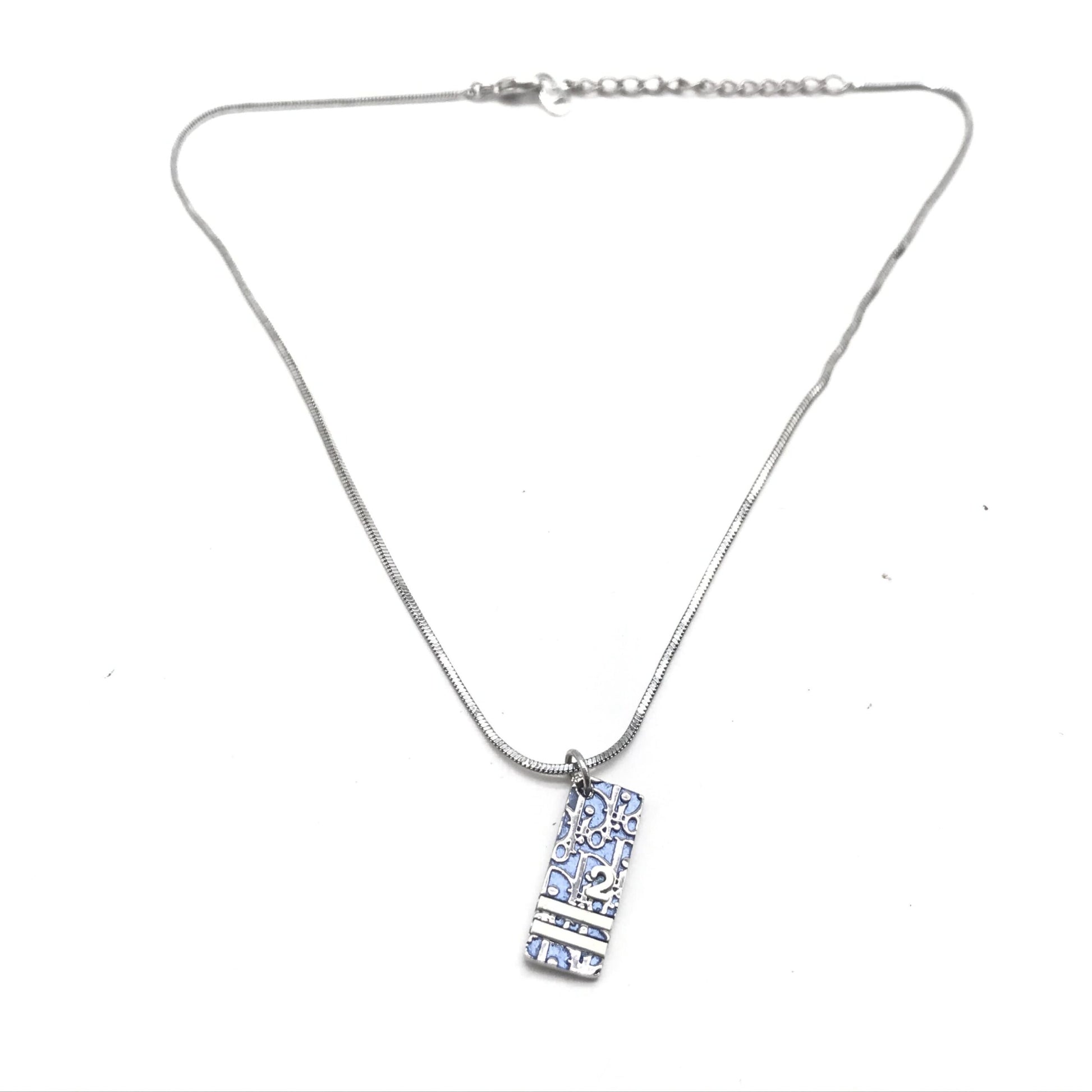 Collier pendentif Christian Dior Blue Trotter