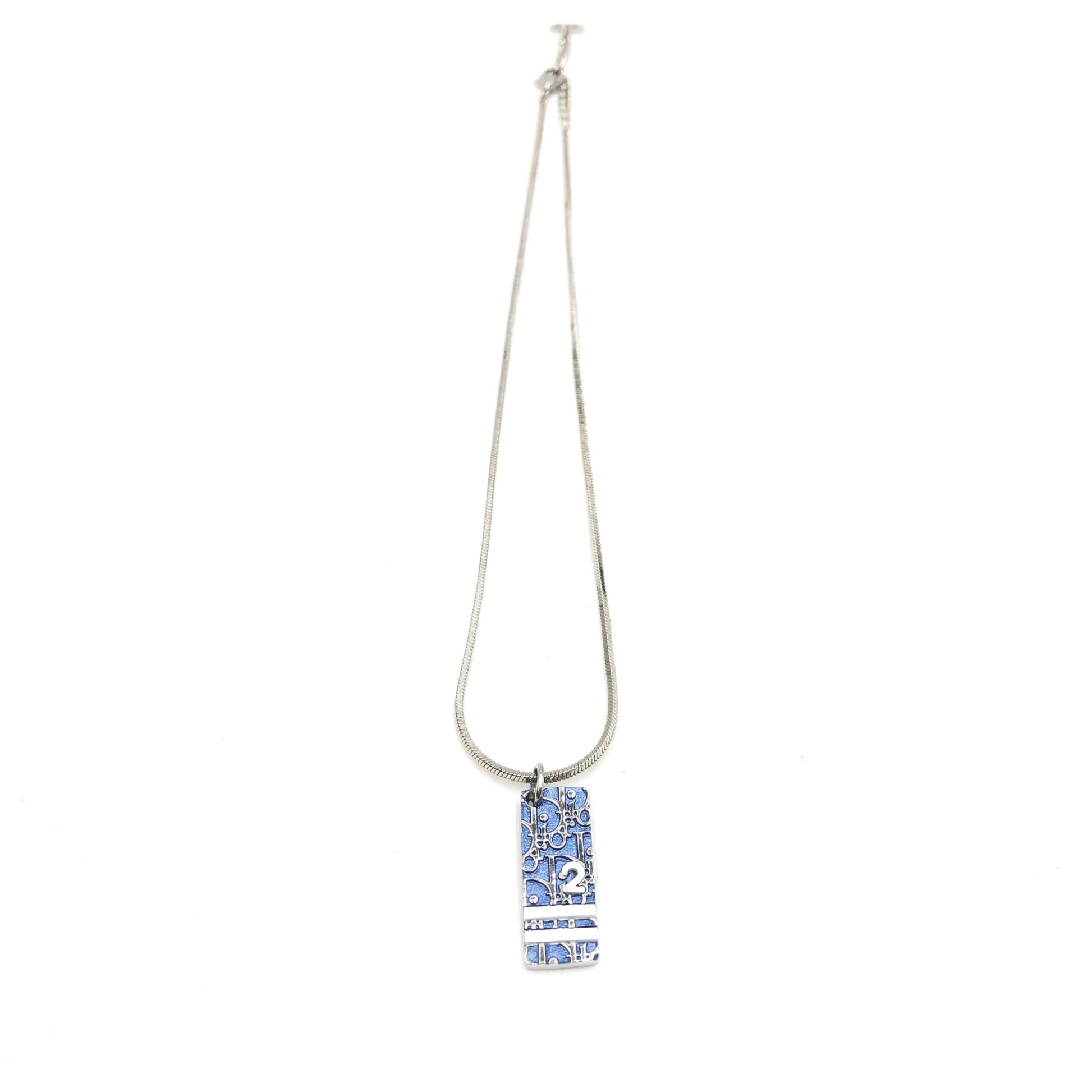Collier avec pendentif Christian Dior Blue Trotter