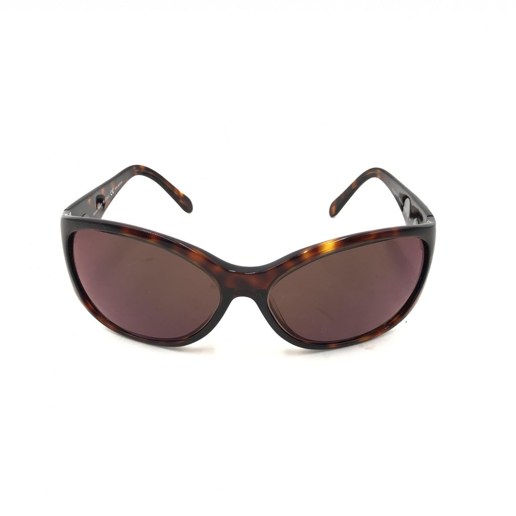 Lunettes de soleil ovales marron Tiffany & Co.