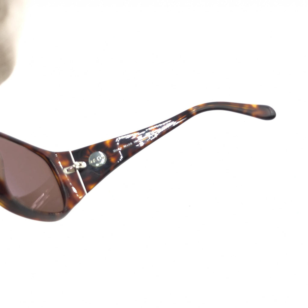 Lunettes de soleil ovales marron Tiffany & Co.