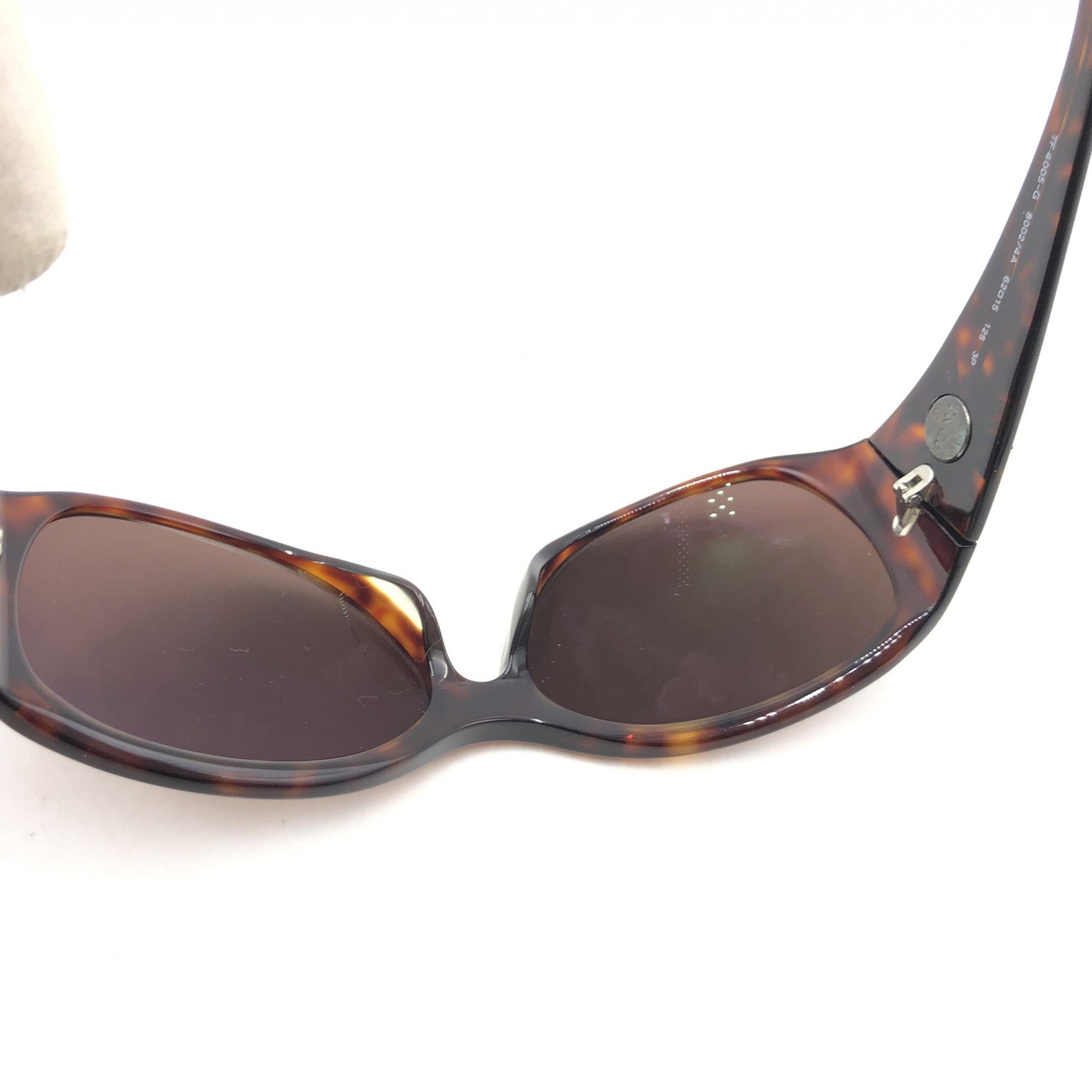 Lunettes de soleil ovales marron Tiffany & Co.