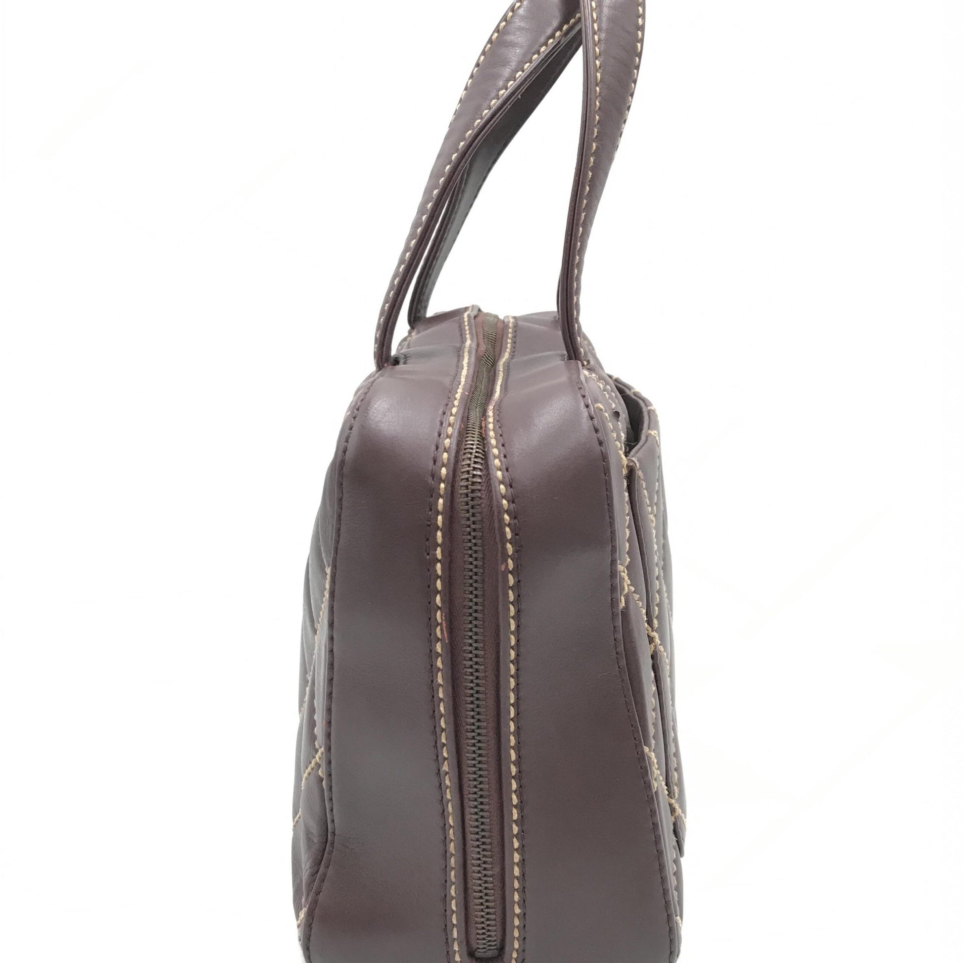 Sac à main Chanel Wild Stitch Mini Boston Rouge