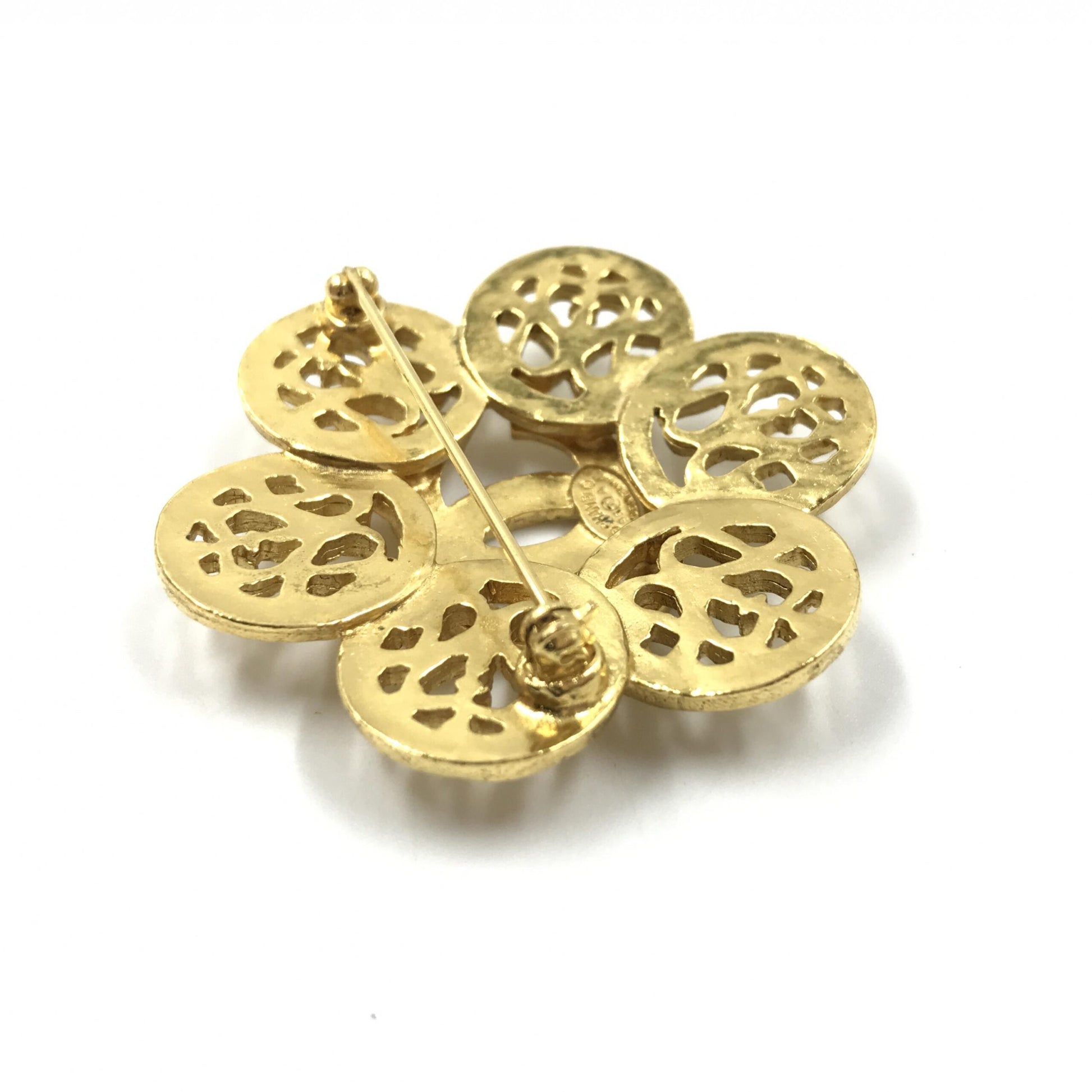 Broche Coco Médaillon Vintage Bijoux Fantaisie Chanel