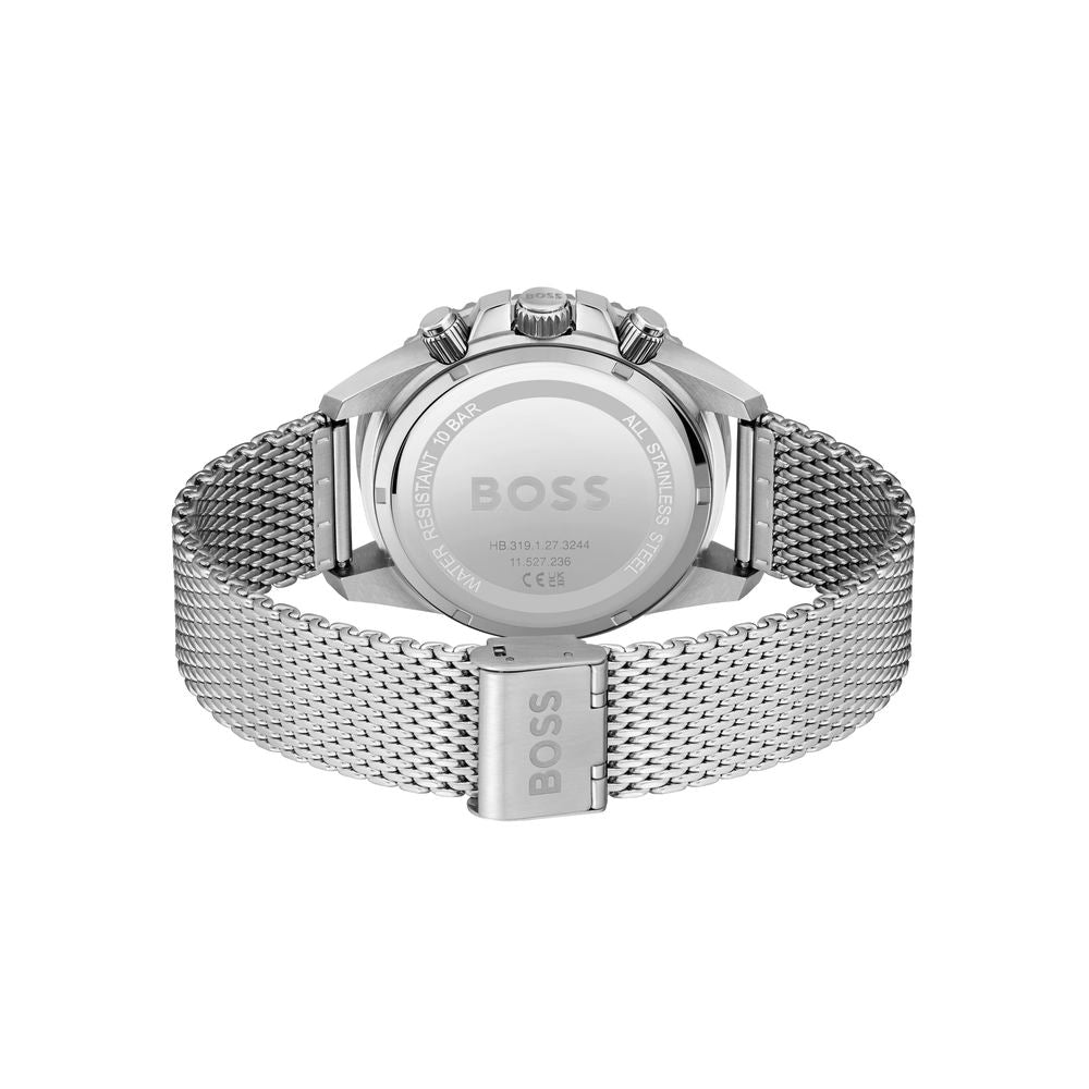 Montre de soirée Hugo Boss en acier inoxydable gris