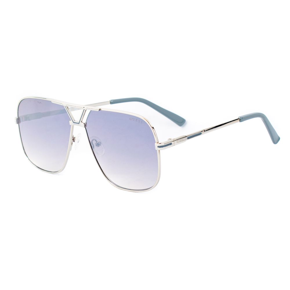 Lunettes de soleil Guess en métal gris