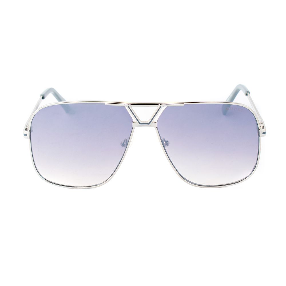 Lunettes de soleil Guess en métal gris