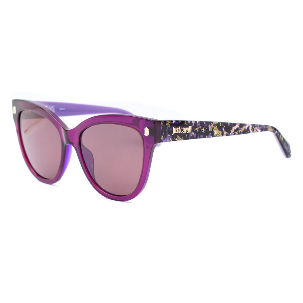Lunettes de soleil Just Cavalli marron en acétate