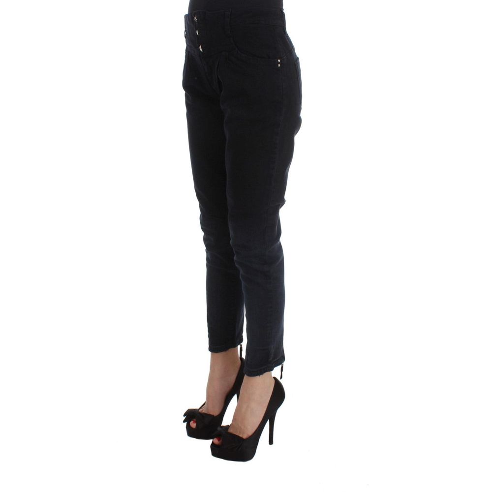 Jean Capri en Coton Noir Costume National