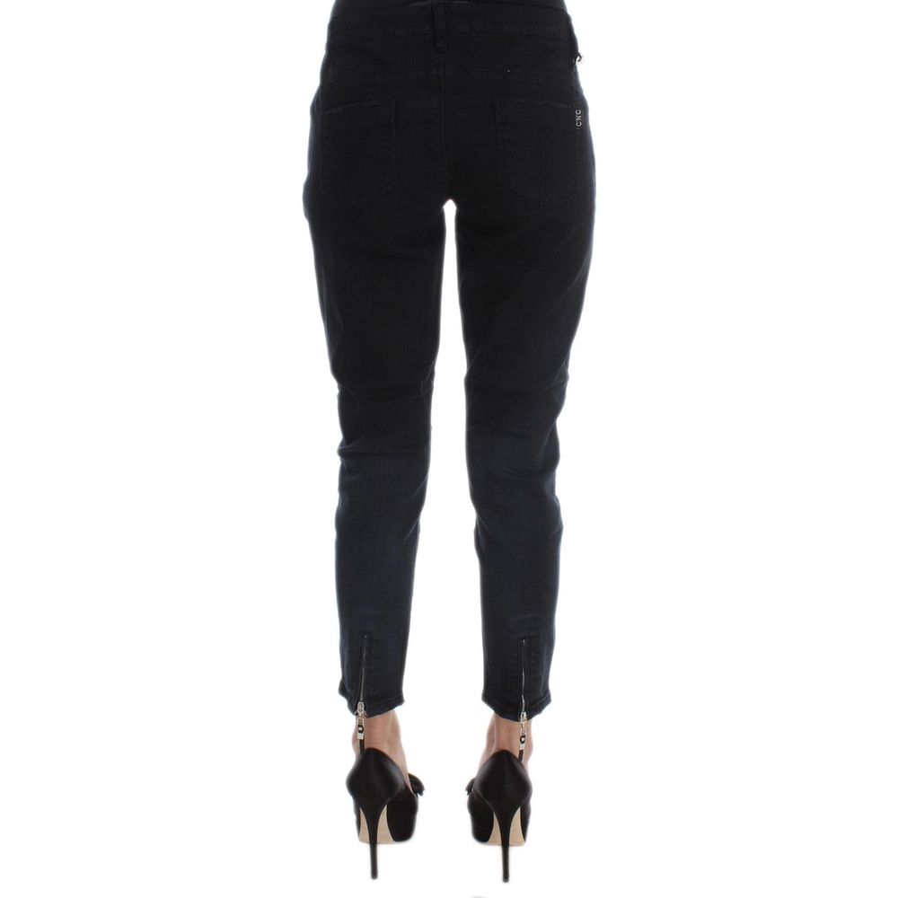 Jean Capri en Coton Noir Costume National