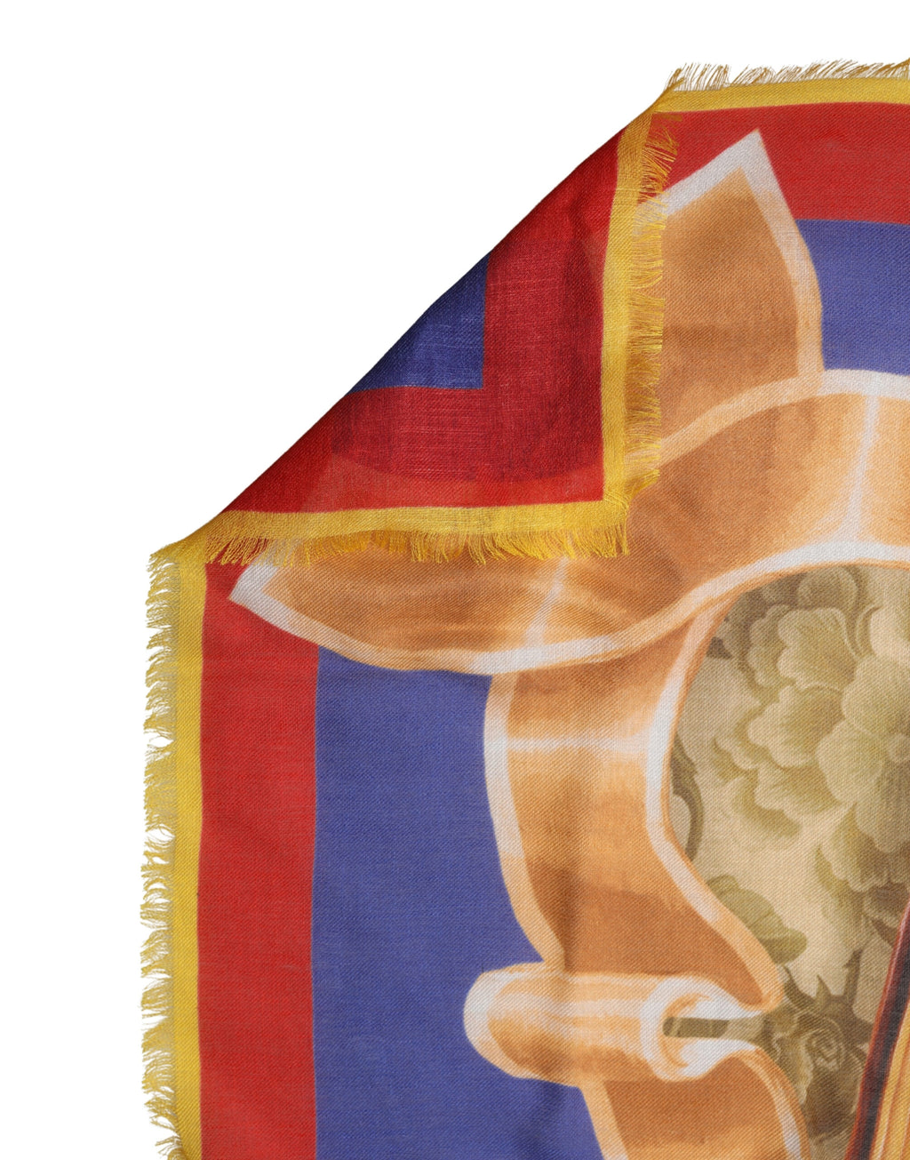 Dolce & Gabbana Châle foulard enveloppant Italie Chine Multicolore 140cm x 130cm