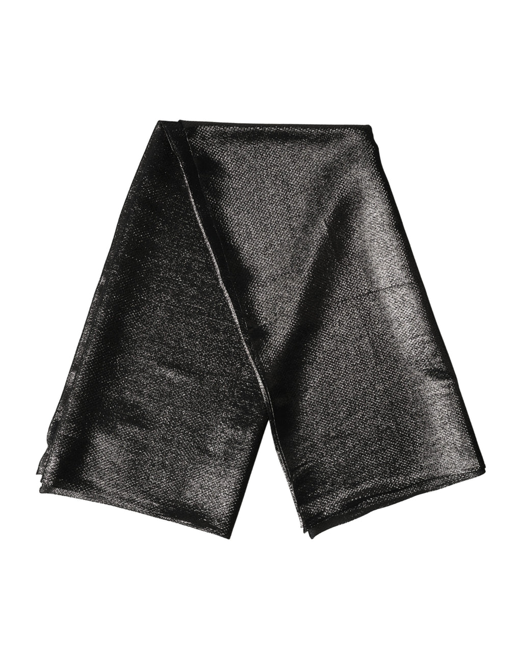 Dolce & Gabbana Foulard en soie noir Carré Écharpe 122cm x 120cm