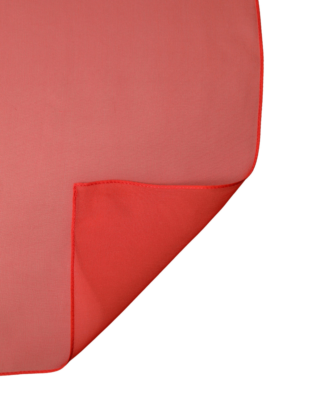Écharpe Dolce & Gabbana en Soie Rouge, Nœud de Cou, Foulard 133cm x 129cm
