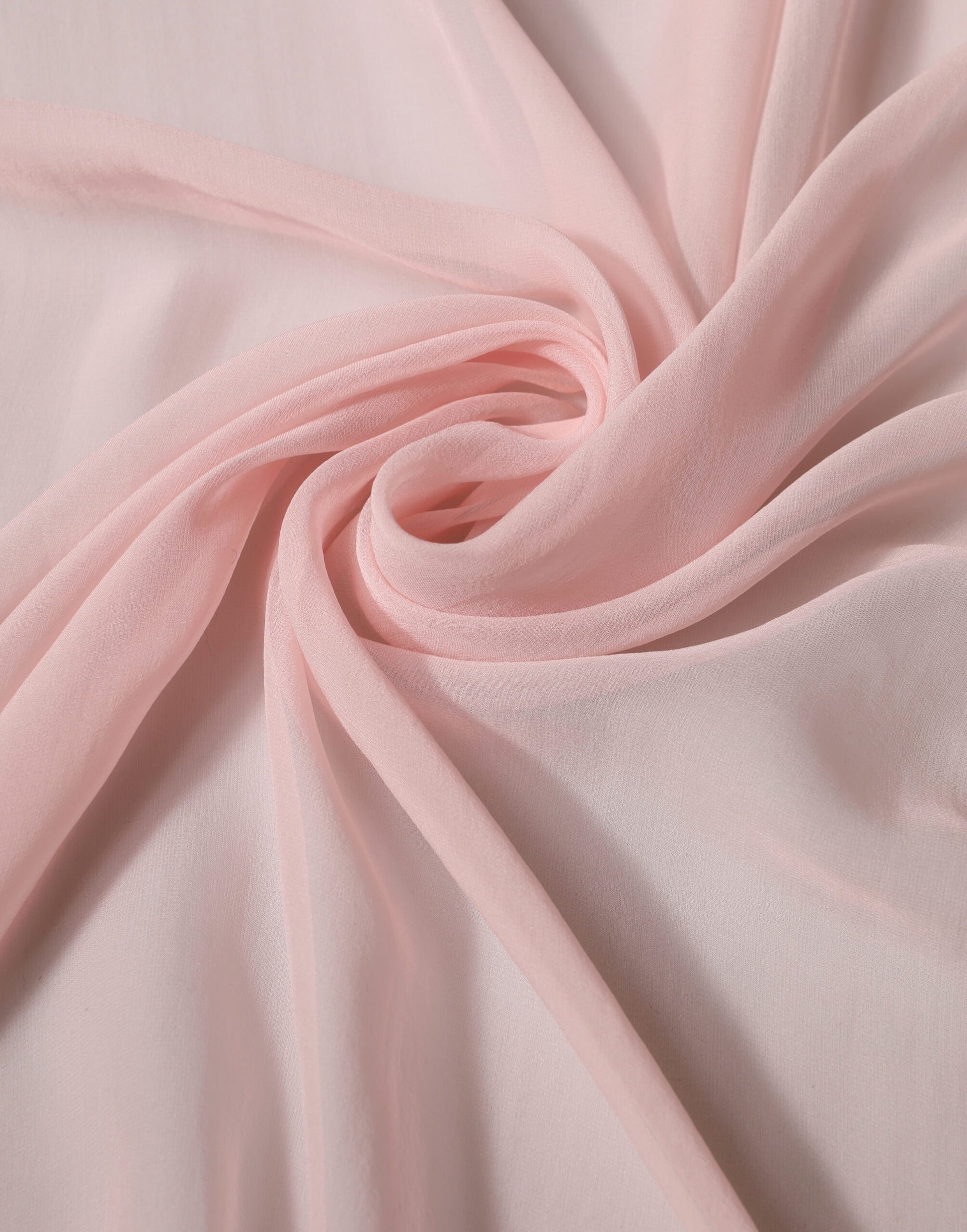Écharpe-châle en soie rose pâle Dolce & Gabbana, 272 cm x 120 cm