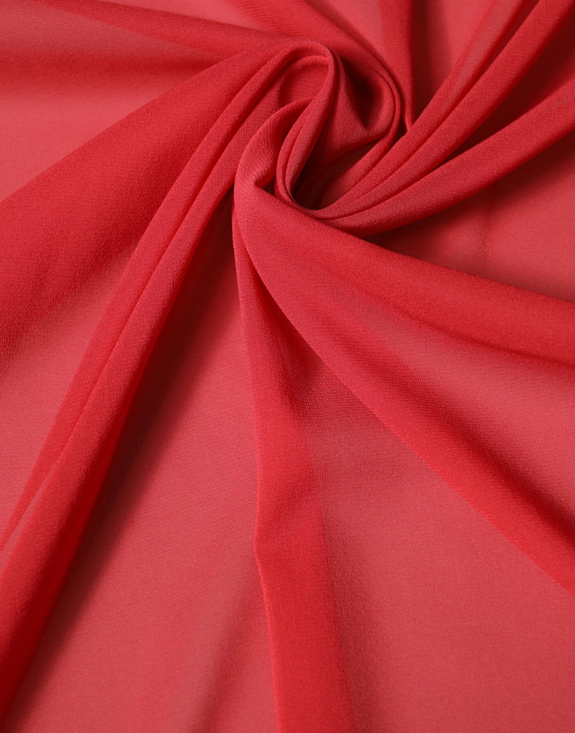 Dolce & Gabbana Écharpe en soie rouge pour femme, châle 200 cm x 64 cm