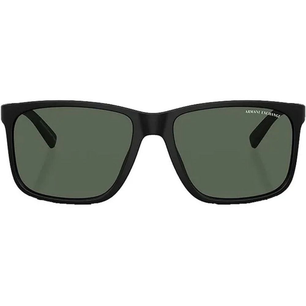 Lunettes de soleil Armani Exchange en résine noire