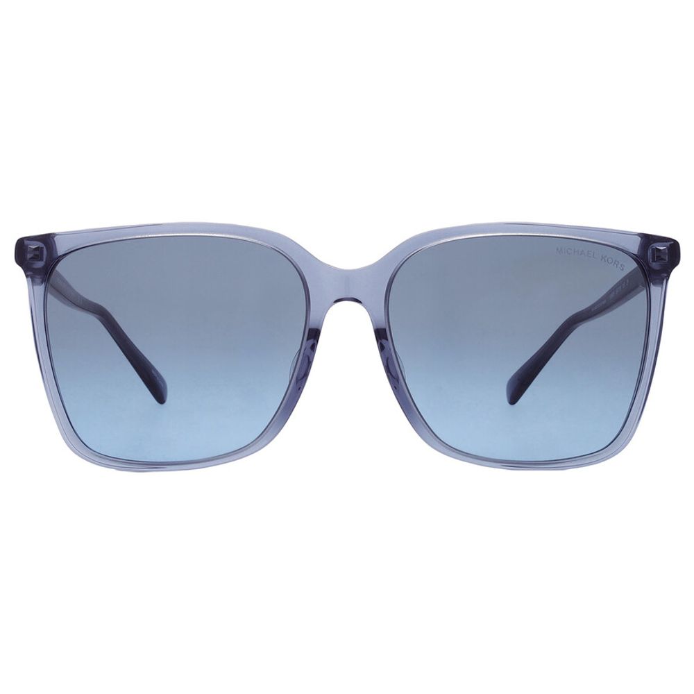 Lunettes de soleil Michael Kors en acétate bleu