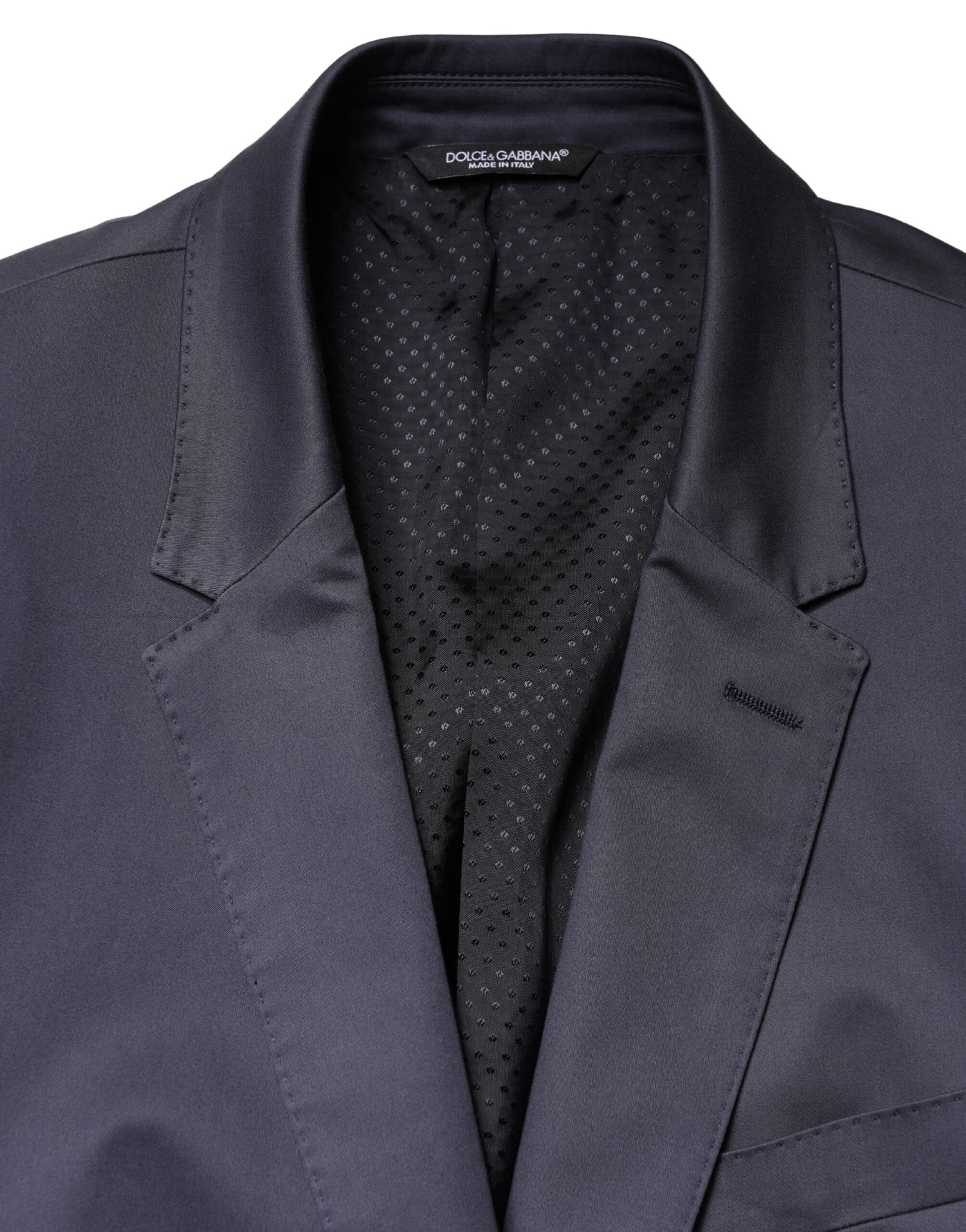 Costume deux pièces MARTINI bleu Dolce & Gabbana à simple boutonnage