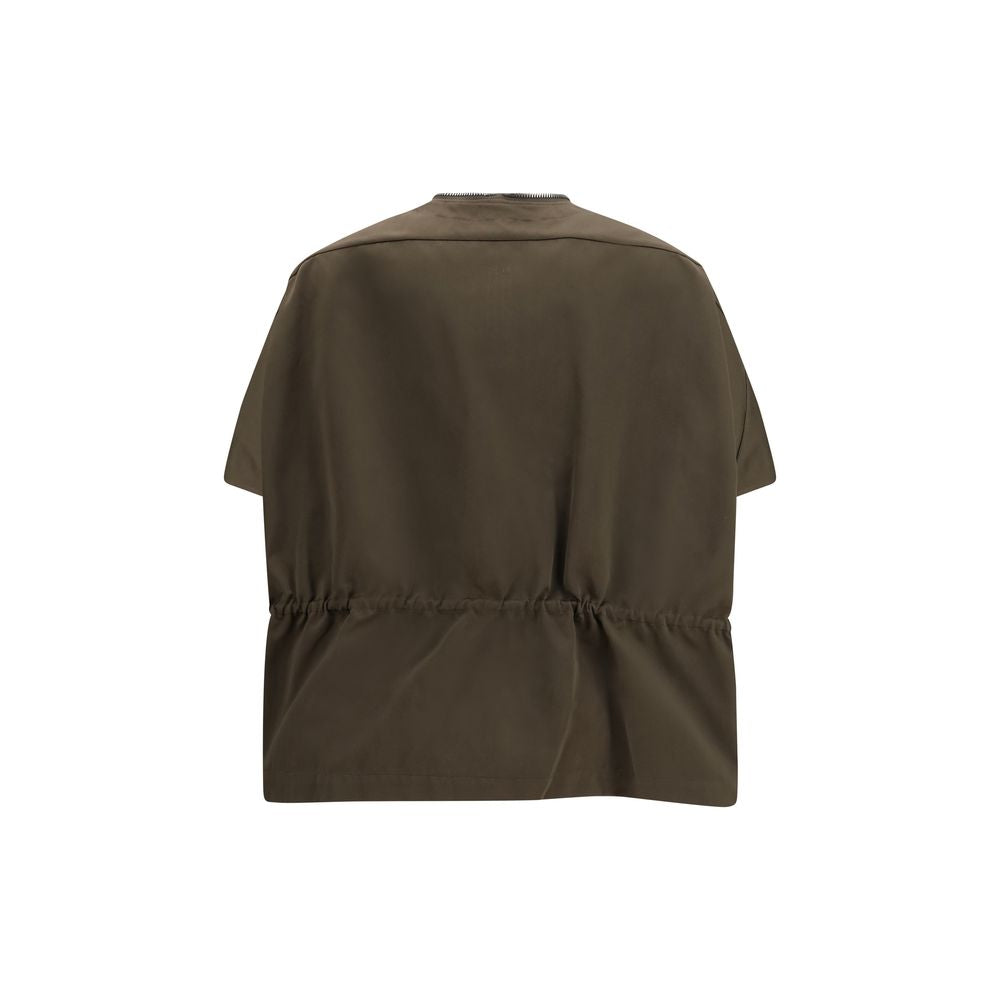 Veste Rick Owens en polyester marron