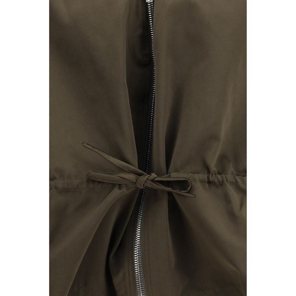 Veste Rick Owens en polyester marron