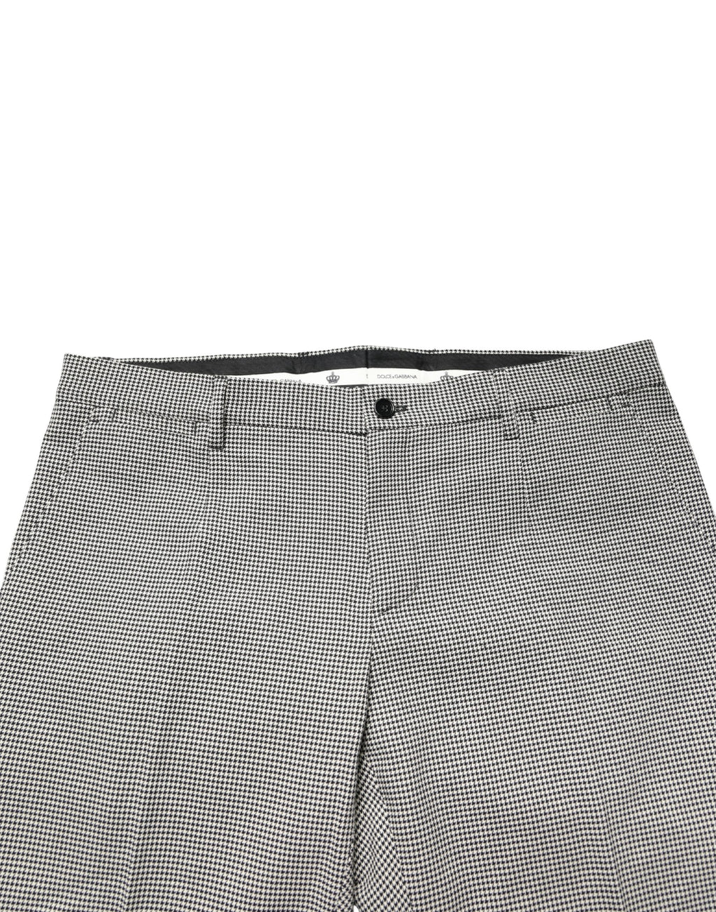 Pantalon habillé moulant Dolce & Gabbana en coton gris