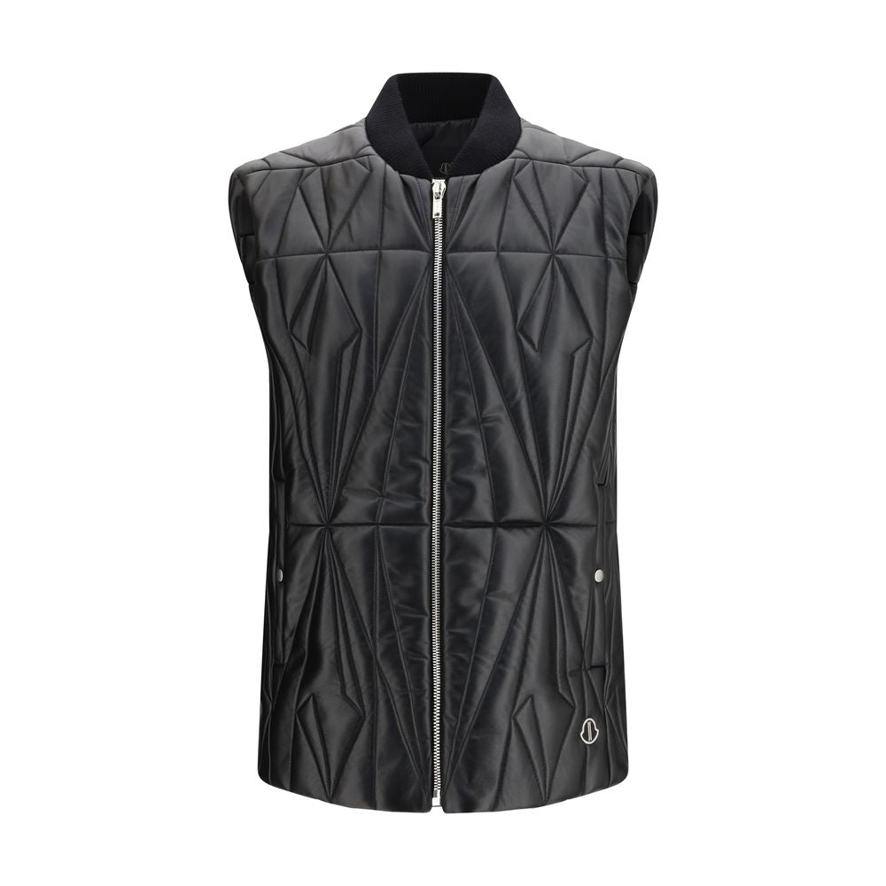 Moncler x Rick Owens Black Lamb Ovis Aries Aries Sleeveless Jacket