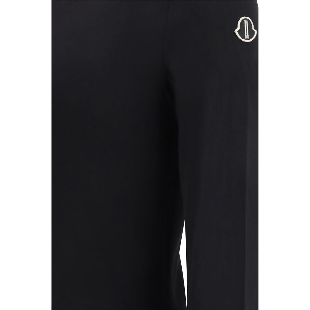 Moncler x Rick Owens Vêtements de sport en coton noir
